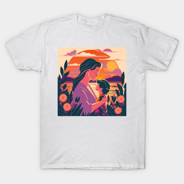 Mothers day T-Shirt by Art ucef